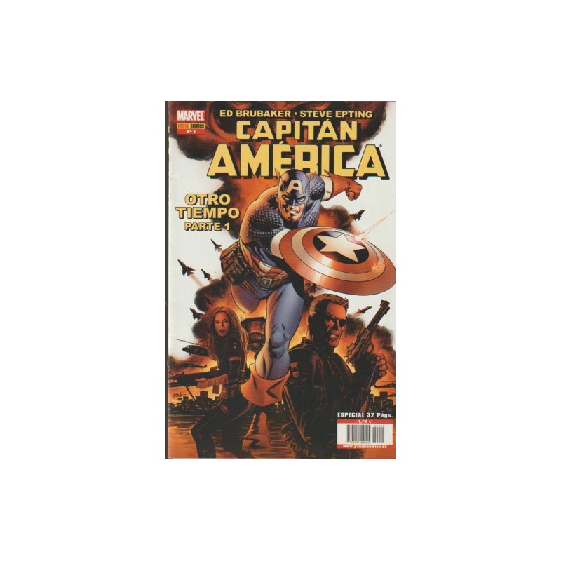CAPITAN AMETRICA VOL.7 Nº 1 OTRO TIEMPO PARTE 1 POR ED BRUBAKER Y STEVE EPTING