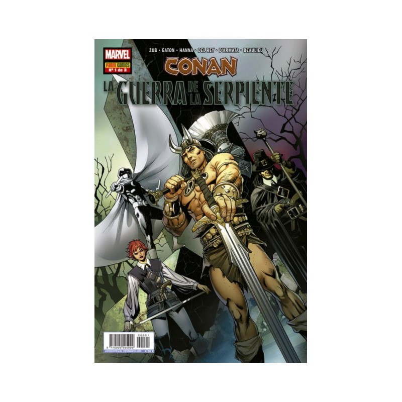 conan la guerra de la serpiente nº 1 a 3 col.completa ed.panini
