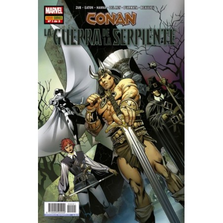 conan la guerra de la serpiente nº 1 a 3 col.completa ed.panini