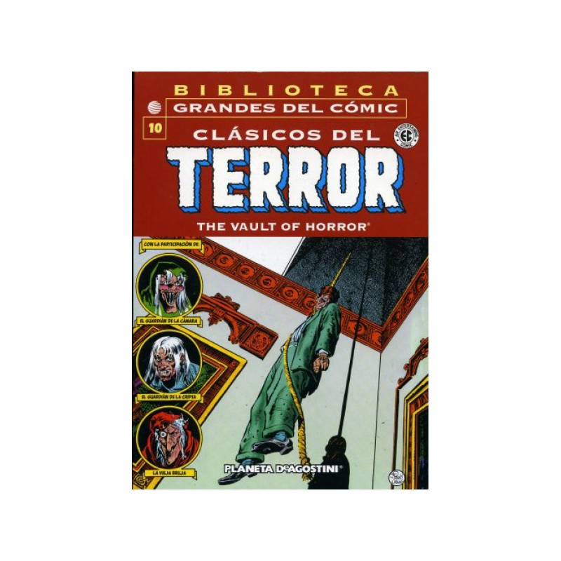 BIBLIOTECA GRANDES CLASICOS DEL COMIC - CLASICOS DEL TERROR E.C. Nº 10