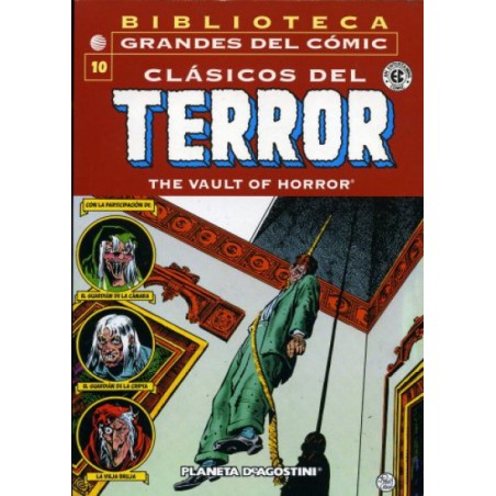 BIBLIOTECA GRANDES CLASICOS DEL COMIC - CLASICOS DEL TERROR E.C. Nº 10