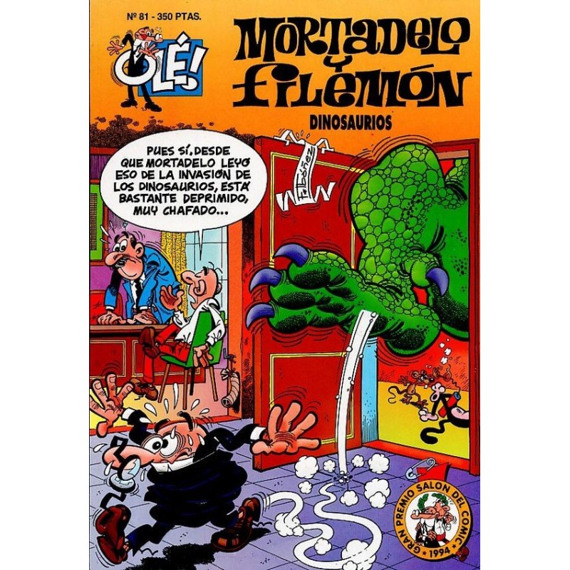 coleccion OLE nº 81 MORTADELO Y FILEMON : DINOSAURIOS