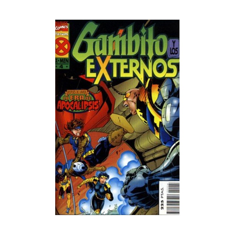 ERA DE APOCALIPSIS : GAMBITO Y LOS EXTERNOS Nº 4 DE 4