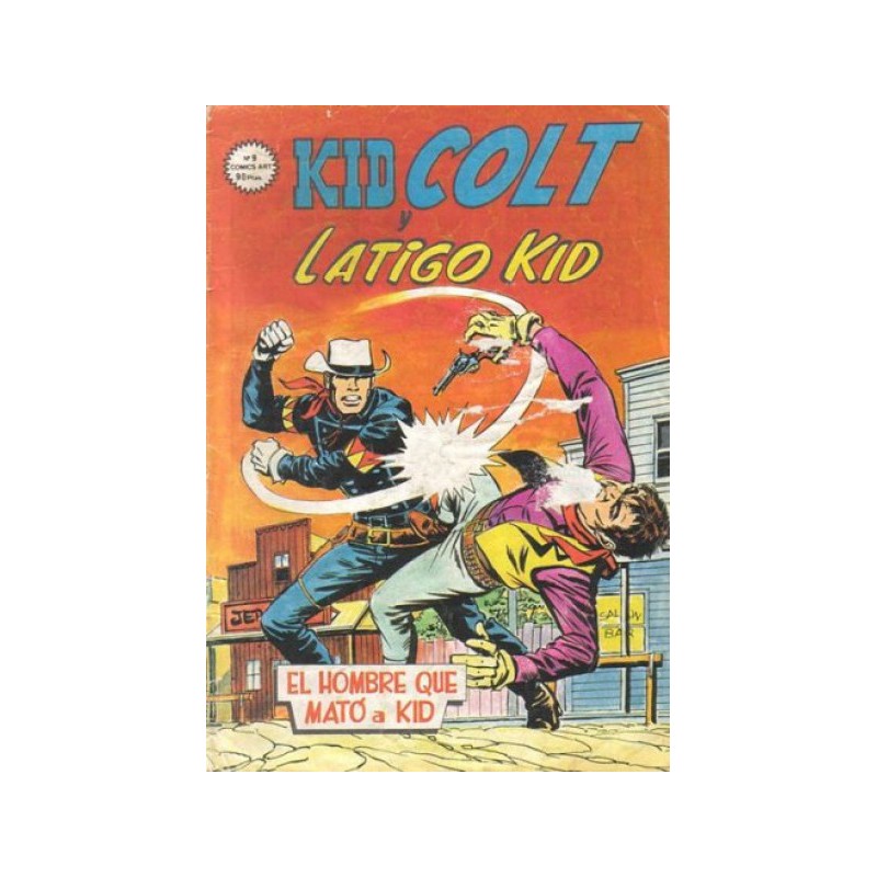 KID COLT Y LATIGO KID Nº 9 ED.VERTICE