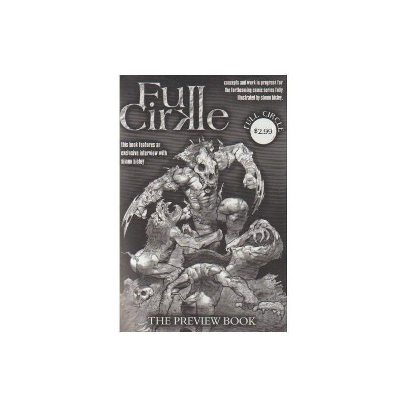 FULL CIRKLE CLASSIC EDITION THE PREVIEW BOOK MAS Nº 1 A 3 POR SIMON BISLEY , INGLES