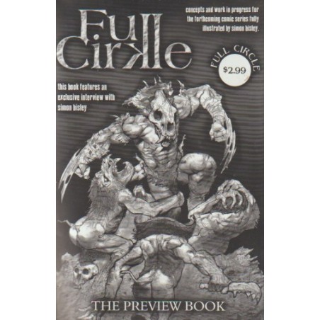 FULL CIRKLE CLASSIC EDITION THE PREVIEW BOOK MAS Nº 1 A 3 POR SIMON BISLEY , INGLES