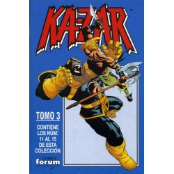 KA-ZAR NUMEROS 1 AL 15 EN 3...