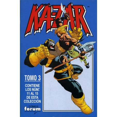 KA-ZAR NUMEROS 1 AL 15 EN 3 RETAPADOS POR MARK WAID Y ANDY KUBERT