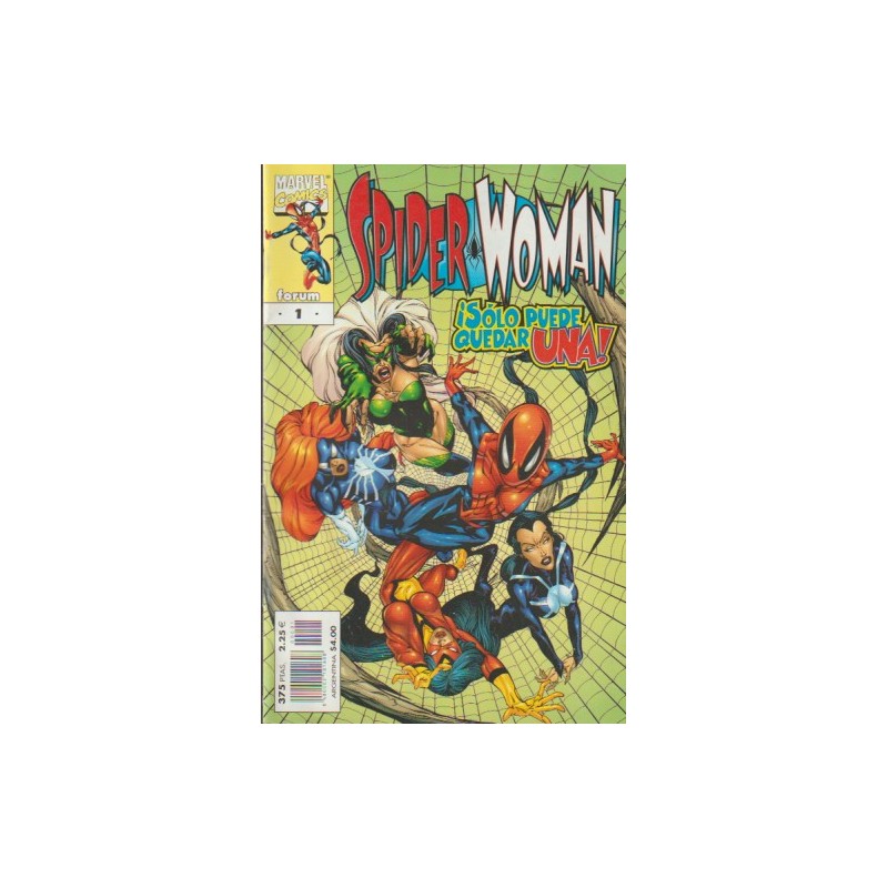 SPIDERWOMAN Nº 1 AL 18 , COL.COMPLETA ED.FORUM