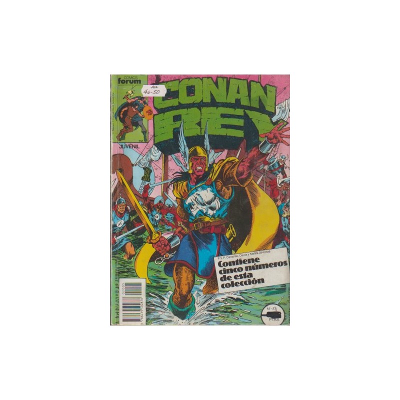 CONAN REY Nº 46 AL 50 ED.FORUM
