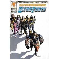 ULTRAVERSE : ULTRAFORCE Nº 0 A 10 COLECCION COMPLETA ( A PARTIR DEL Nº8 _DESDE LOS VENGADORES LLEGA EL CABALLERO NEGRO ) DIBUJADA POR GEORGE PEREZ