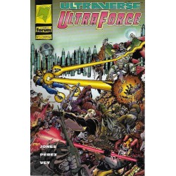 ULTRAVERSE : ULTRAFORCE Nº 0 A 10 COLECCION COMPLETA ( A PARTIR DEL Nº8 _DESDE LOS VENGADORES LLEGA EL CABALLERO NEGRO ) DIBUJADA POR GEORGE PEREZ