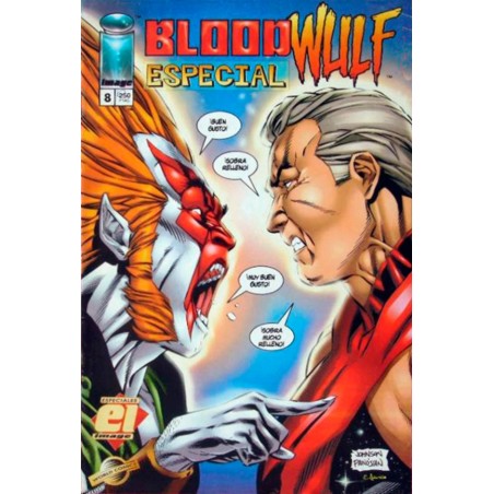 BLOOD WULF COL.COMPLETA 4 COMIC-BOOKS MAS ESPECIALES IMAGE Nº 8  CON SUPREME , LA VFERSION DE LOBO EN IMAGE