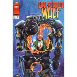 BLOOD WULF COL.COMPLETA 4 COMIC-BOOKS MAS ESPECIALES IMAGE Nº 8  CON SUPREME , LA VFERSION DE LOBO EN IMAGE