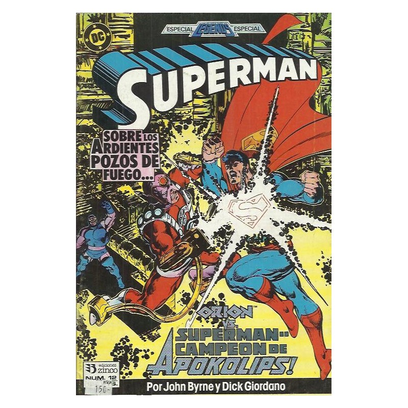 SUPERMAN VOL.2 Nº 12 ED.ZINCO ESPECIAL LEGENDS