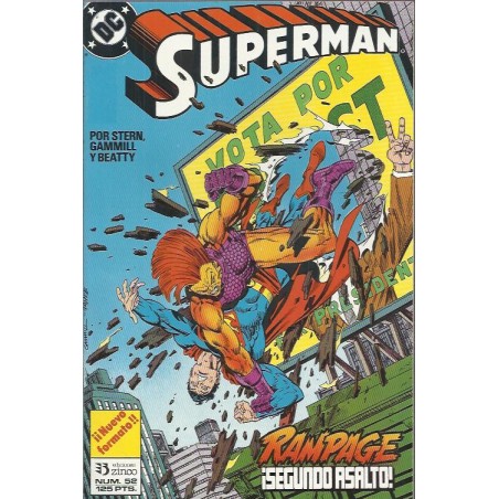 SUPERMAN VOL.2 Nº 52 ED.ZINCO