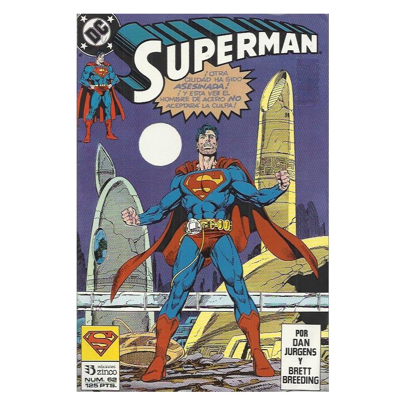 SUPERMAN VOL.2 Nº 62 ED.ZINCO