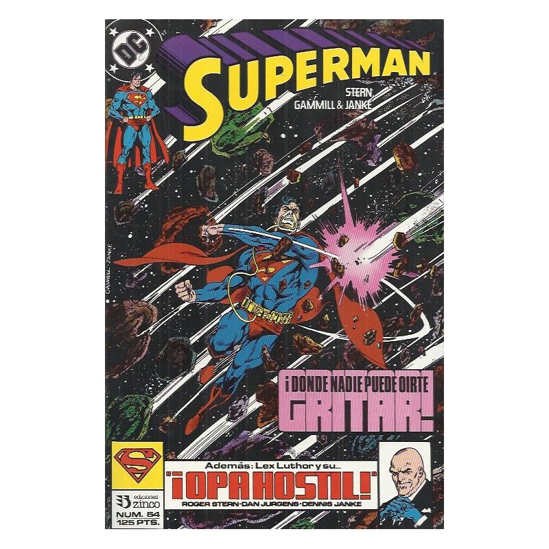SUPERMAN VOL.2 Nº 64 ED.ZINCO