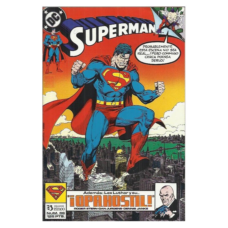 SUPERMAN VOL.2 Nº 66 ED.ZINCO