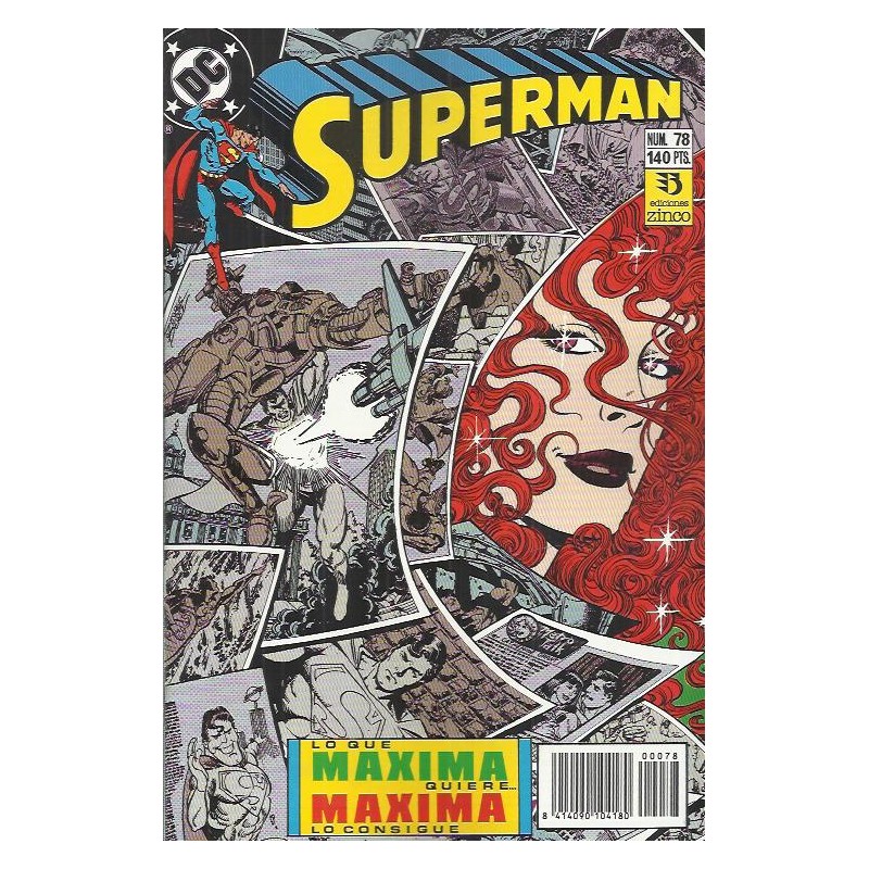 SUPERMAN VOL.2 Nº 78 ED.ZINCO