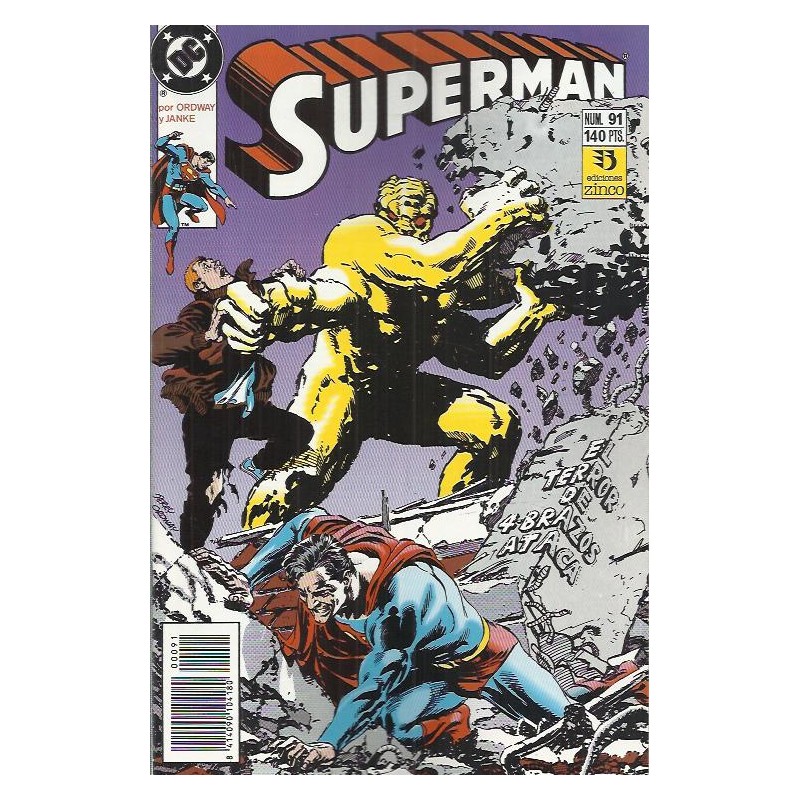 SUPERMAN VOL.2 Nº 91 ED.ZINCO