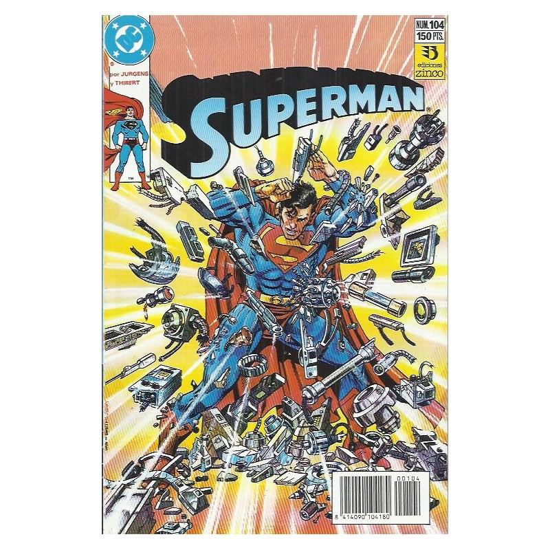 SUPERMAN VOL.2 Nº 104 EDICIONES ZINCO