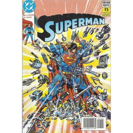 SUPERMAN VOL.2 Nº 104 EDICIONES ZINCO
