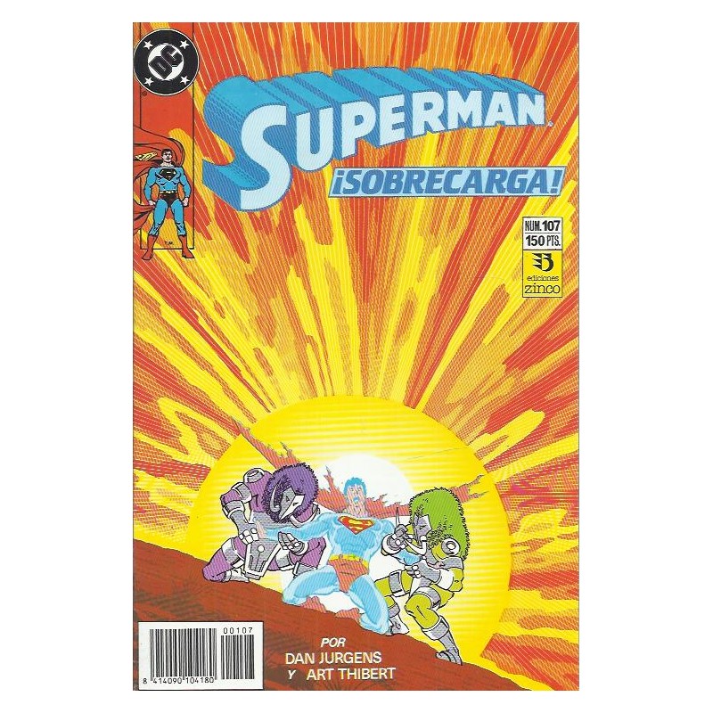 SUPERMAN VOL.2 Nº 107 EDICIONES ZINCO