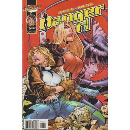 DANGER GIRL USA Nº 1 AL 7 MAS SKETCHBOOK