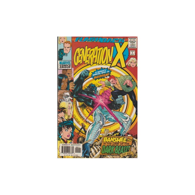 GENERACION X USA Nº 17,19,21,22,25,27,28,29 Y FLASHBACK