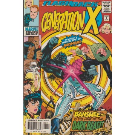 GENERACION X USA Nº 17,19,21,22,25,27,28,29 Y FLASHBACK