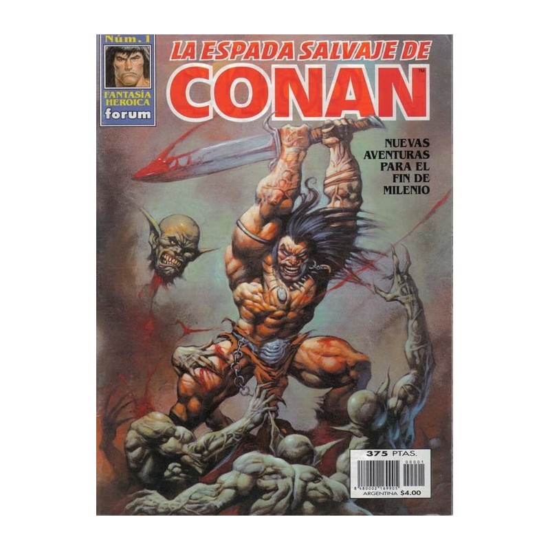 LA ESPADA SALVAJE DE CONAN VOL.3 Nº 1 DE 14