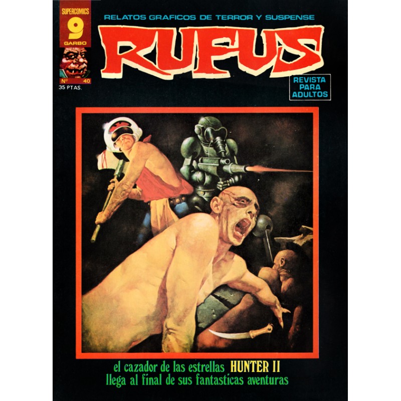 RUFUS Nº 40 RELATOS GRAFICOS DE TERROR Y SUSPENSE