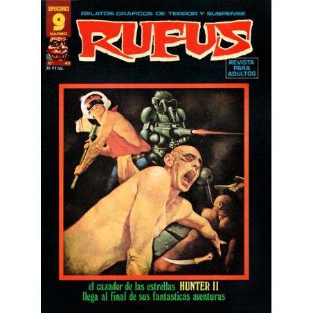 RUFUS Nº 40 RELATOS GRAFICOS DE TERROR Y SUSPENSE