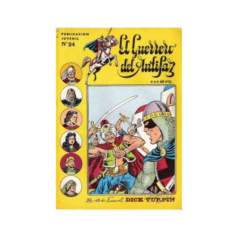 EL GUERRERO DEL ANTIFAZ SERIE INEDITA Nº 24