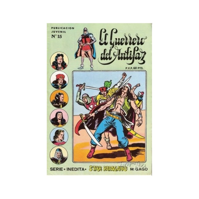 EL GUERRERO DEL ANTIFAZ SERIE INEDITA Nº 15