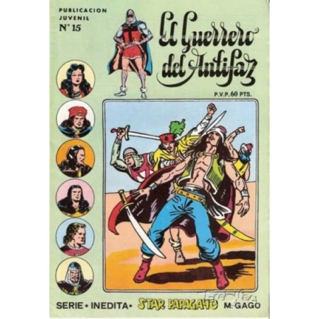 EL GUERRERO DEL ANTIFAZ SERIE INEDITA Nº 15