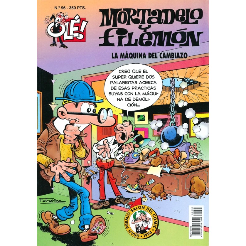 coleccion OLE nº 96 MORTADELO Y FILEMON : LA MAQUINA DEL CAMBIAZO