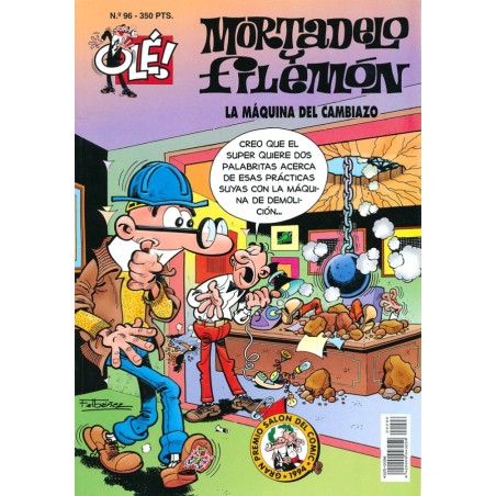 coleccion OLE nº 96 MORTADELO Y FILEMON : LA MAQUINA DEL CAMBIAZO