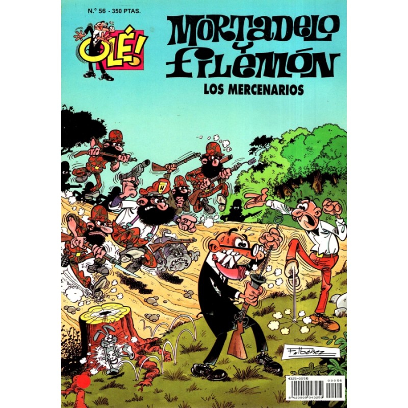 coleccion OLE nº 56 MORTADELO Y FILEMON : LOS MERCENARIOS