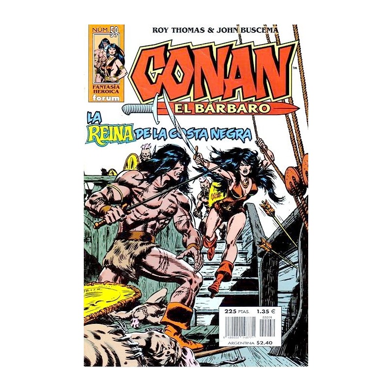 CONAN EL BARBARO Nº 59 LA REINA DE LA COSTA NEGRA