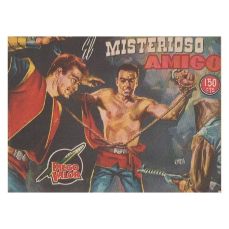DIEGO VALOR Nº 21 , 2ª SERIE , ORIGINAL : EL MISTERIOSO AMIGO