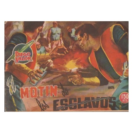 DIEGO VALOR Nº 17 , 2ª SERIE , ORIGINAL : EL MOTIN DE ESCLAVOS