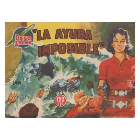 DIEGO VALOR Nº 16 , 2ª SERIE , ORIGINAL : LA AYUDA IMPOSIBLE