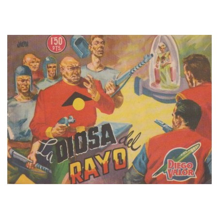 DIEGO VALOR Nº 15 , 2ª SERIE , ORIGINAL : LA DIOSA RAYO