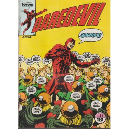 DAREDEVIL VOL.1 Nº 34 EDITORIAL FORUM