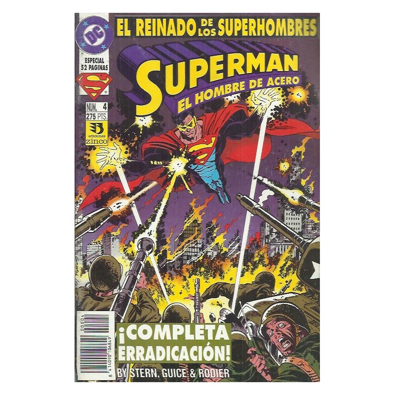SUPERMAN EL HOMBRE DE ACERO Nº 4 AL 14