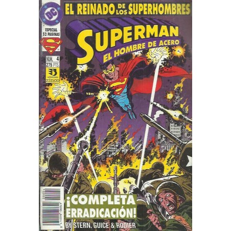 SUPERMAN EL HOMBRE DE ACERO Nº 4 AL 14