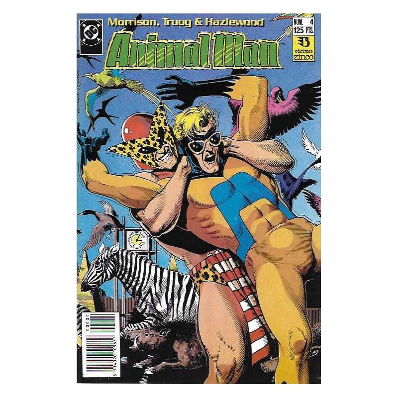 ANIMAL MAN Nº 4 ED.ZINCO POR GRANT MORRISON