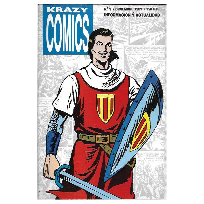 KRAZY COMICS NUMERO 3 DEDICADO A EL CAPITAN TRUENO